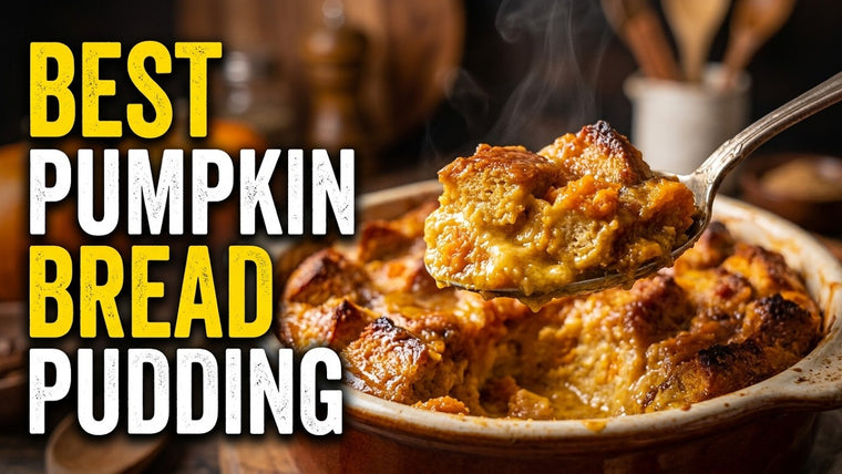 Seminole pumpkin bread pudding with gingersnap topping and vanilla ice cream