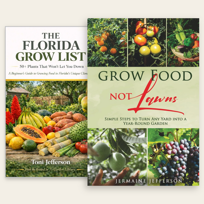 Florida Gardening Book Bundle - Rooted In J's + Grow Fit FL