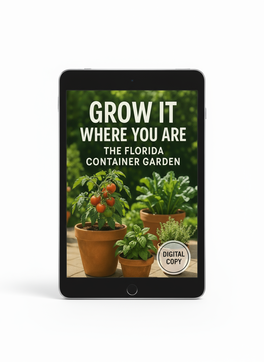 Grow It Where You Are: The Florida Container Garden Guide (Digital)
